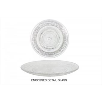 Picture of GLASS TEA PLATE